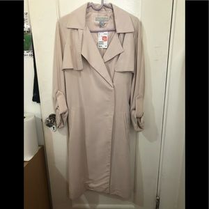 H&M Light Pink Trench Coat